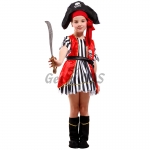 Captain Hook Costume Red Vest Kids