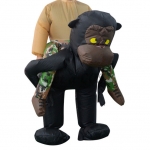 Inflatable Costumes Chimpanzee Back Mount