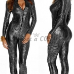 Sexy Halloween Costumes Snake Skin Bronzing Bodysuit
