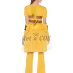 Women Halloween Costumes Yellow Pikachu