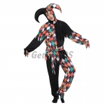 Halloween Costumes Red Eye Clown Clothes