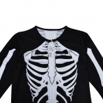 Skeleton Costume for Kids Bone Jumpsuit