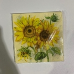 Tableware Sunflower Printing Kit