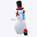 Inflatable Costumes Snowman Penguin Courtyard