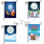 Christmas Decorations Santa Claus Style  Printing
