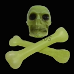Halloween Supplies Plastic Skull