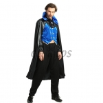 Vampire Costume for Man Blue Style