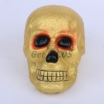 Halloween Decorations Imitation Gold Skull