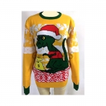 Christmas Sweater Yellow Pattern
