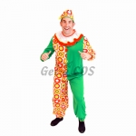 DIY Clown Costume Green Color Circle