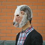 Halloween Mask Sheep Head Hood