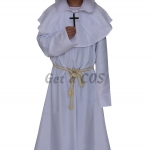 Adults Halloween Costumes Medieval Wizard Priest Robe