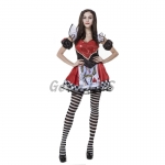 Women Funny Halloween Costumes Queen Of Hearts Poker