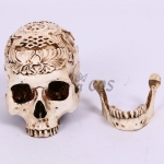 Halloween Props Carved Simulation Skull