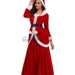 Christmas Costume Santa Claus Long Skirt