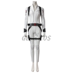 Hero Costumes Black Widow White Cosplay Uniform - Customized