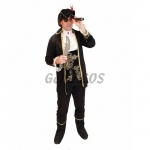 Halloween Costumes Caribbean Blackbeard Pirate Suit
