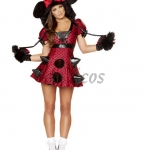 Women Halloween Costumes Sexy Mickey Uniform