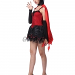 Vampire Hallowen Costumes In The Night Bat Suit With Cloak