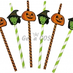 Halloween Decorations Food Grade Straw