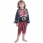Boys Halloween Costumes Skeleton Bloodstained Pirate