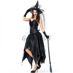 Tube Top Cobweb Witch The Dark Queen Costume