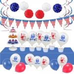 Holiday Decor Independence Day Balloons