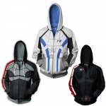 Anime Halloween Costumes MASS EFFECT Printing