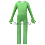 Funny Halloween Costumes Alien Green Bodysuit