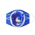 Halloween Face Mask Sonic the Hedgehog Pattern