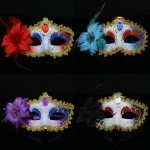 Halloween Decorations Rhinestone-Rimmed Mask
