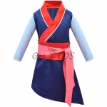 Disney Princess Costumes Mulan Three-piece Suit