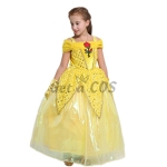 Girls Halloween Costumes Princess Belle Tutu Dress