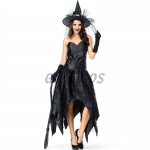 Tube Top Cobweb Witch The Dark Queen Costume