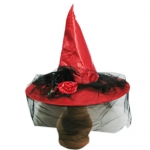 Halloween Hat Rose Flower Witch Shape