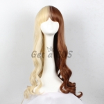 Cosplay Wigs Brown And Gold Style