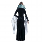 Women Halloween Costumes Evil Witch Black Dress
