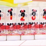 Birthdays Decoration Mickey Mouse Shape Candle
