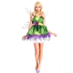 Halloween Costumes Forest Green Elf Angel Clothes