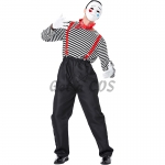 Funny Mime Actor Chaplin Style Costume
