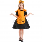 Pumpkin Costume Jack Girls Dress