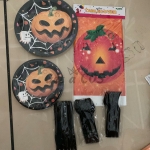 Halloween Decorations Tableware Kit