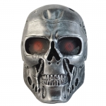 Halloween Mask Terminator Robot Skull