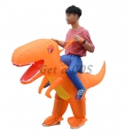 Inflatable Costumes Orange Big Head Dinosaur