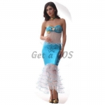 Women Halloween Costume Sexy Mermaid Fairy Dress