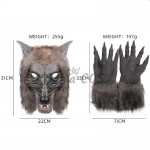 Halloween Props Plush Werewolf Suit