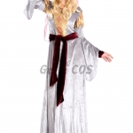 Halloween Costumes Retro Court British Queen Dress