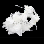 Halloween Decorations Lace Crystal Mask