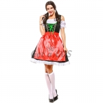 Women Bavarian Traditional  Oktoberfest Costume Beer Dress.