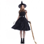 Black Veil Witch Adult Costume